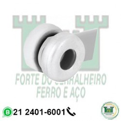 Rodízio 1" duplo COM castanha R10CD