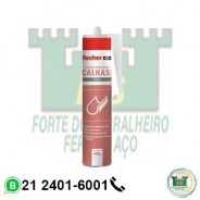 Veda calha 400gr cinza Fischer