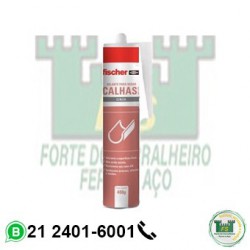 Veda calha 400gr cinza Fischer