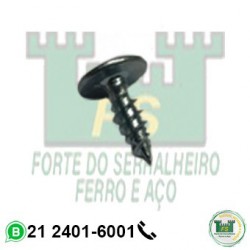 Parafuso ponta de agulha flangeado philips zincado