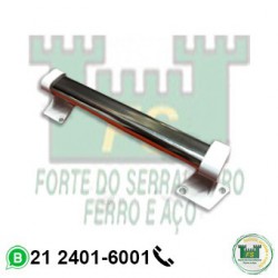 Puxador tubo inox Branco