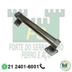 Puxador tubo inox cinza