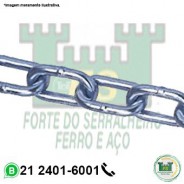 Corrente Soldada Elo Curto Zincada