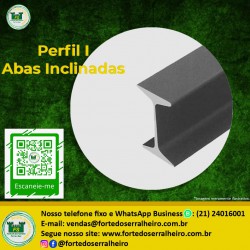 Perfil I Abas Inclinadas