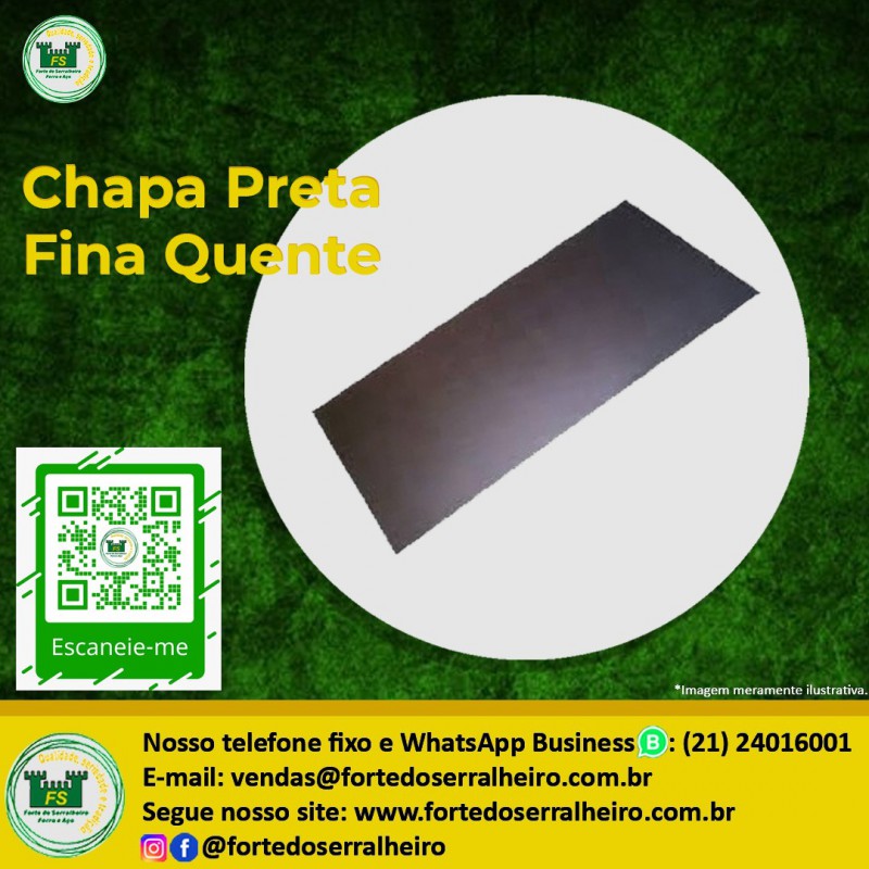 Chapa Fina Quente Chapa Fina Quente