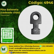 Pino baioneta (cadeado chão)