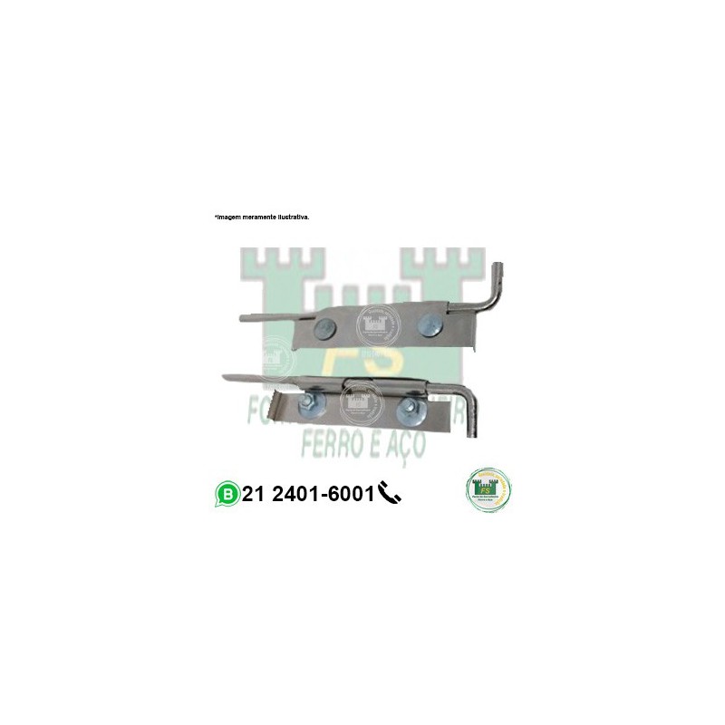 Trava lateral duplo (par) 87007 SEM chave Dovale