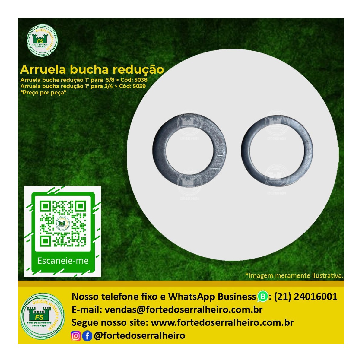 Arruela de redução