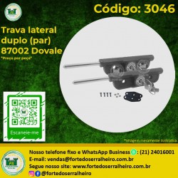 Trava lateral duplo (par) 87002 Dovale