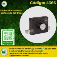 Fechadura sobrepor portão Soprano