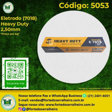 Eletrodo 7018 Heavy Duty