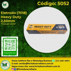 Eletrodo 7018 Heavy Duty