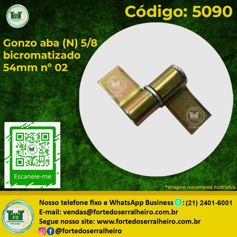 Gonzo com aba bicromatizado