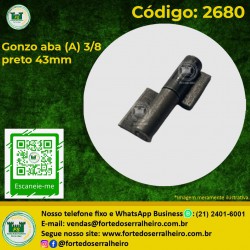 Gonzo com aba   preto