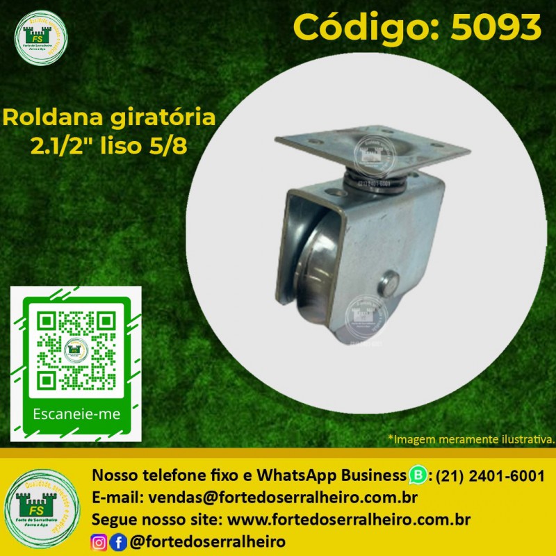 Roldana giratória