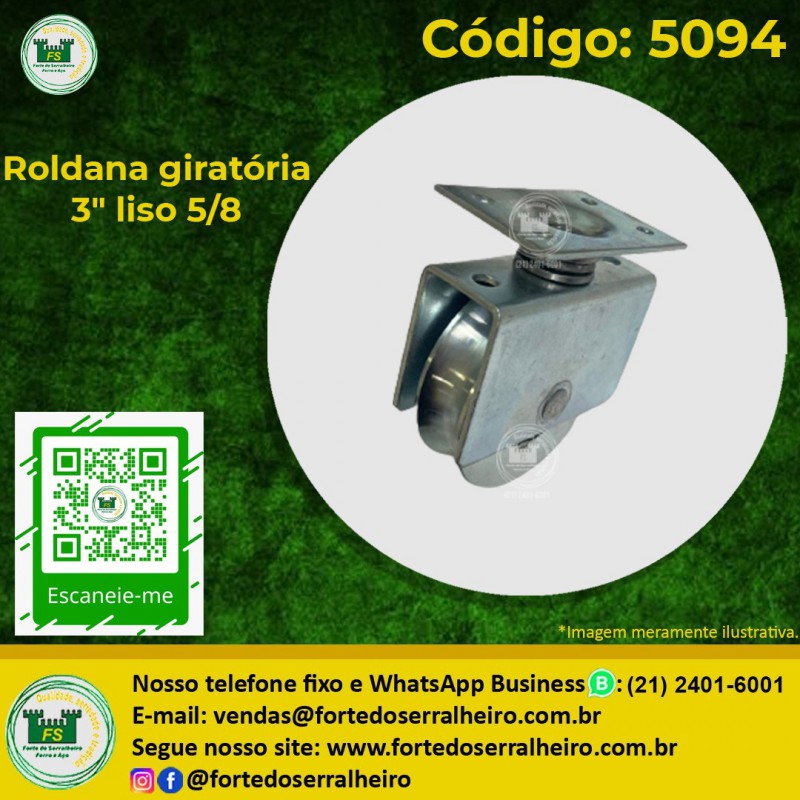 Roldana giratória