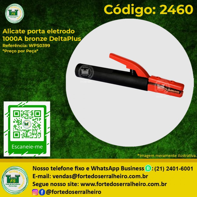 Alicate porta eletrodo DeltaPlus