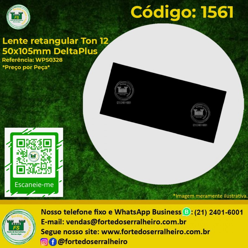 Lente retangular DeltaPlus