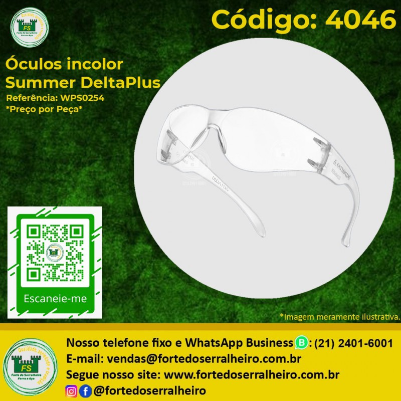 Óculos proteção DeltaPlus