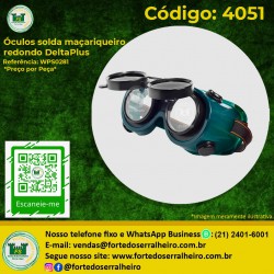 Óculos solda maçariqueiro redondo DeltaPlus