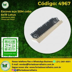 Escova de aço Lotus