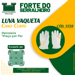 Luva Vaqueta Petroleiro...