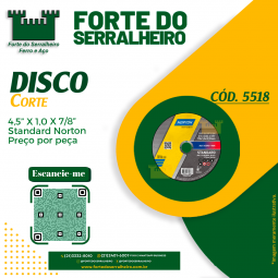 Disco de Corte Norton