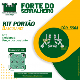 Kit portão basculante
