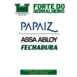 Fechadura Papaiz