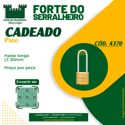 Cadeado haste longa Pado